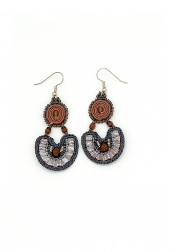 Mosaic Moon Earrings Mosaic Moon Earrings